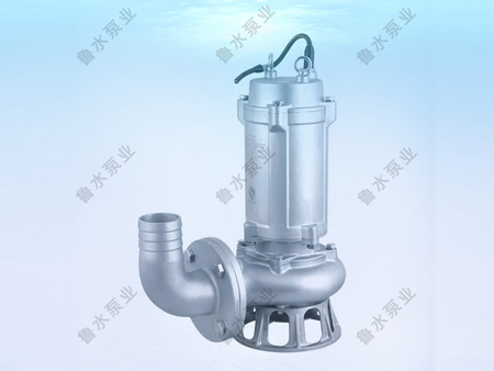 WQP型(xing)不鏽鋼無(wu)堵塞潛水(shui)泵