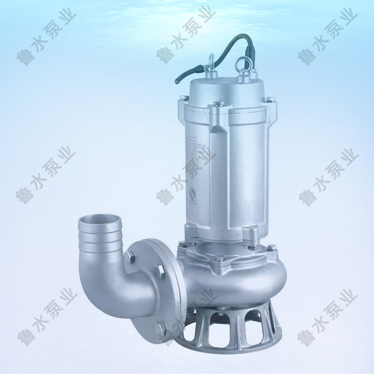 WQP型(xing)不鏽(xiu)鋼無(wu)堵塞(sai)潛水(shui)泵